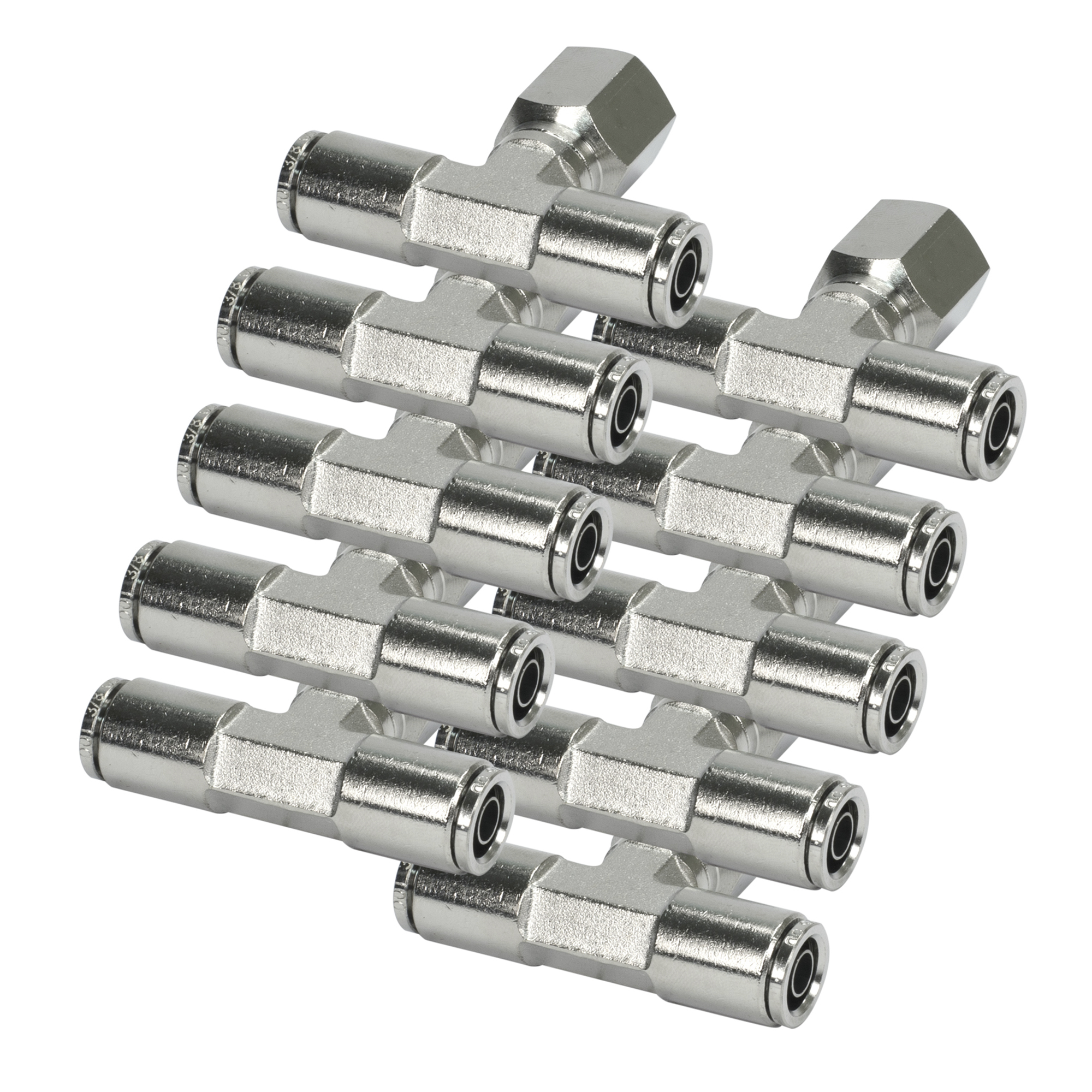 Viair, Swivel T PTC Fitting, Model# 13826-BP